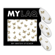 Naklejki Na Paznokcie Motyle My Gold Butterfly Sticker