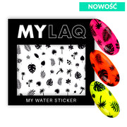 Naklejki Na Paznokcie Monstery My Summer Plants Sticker