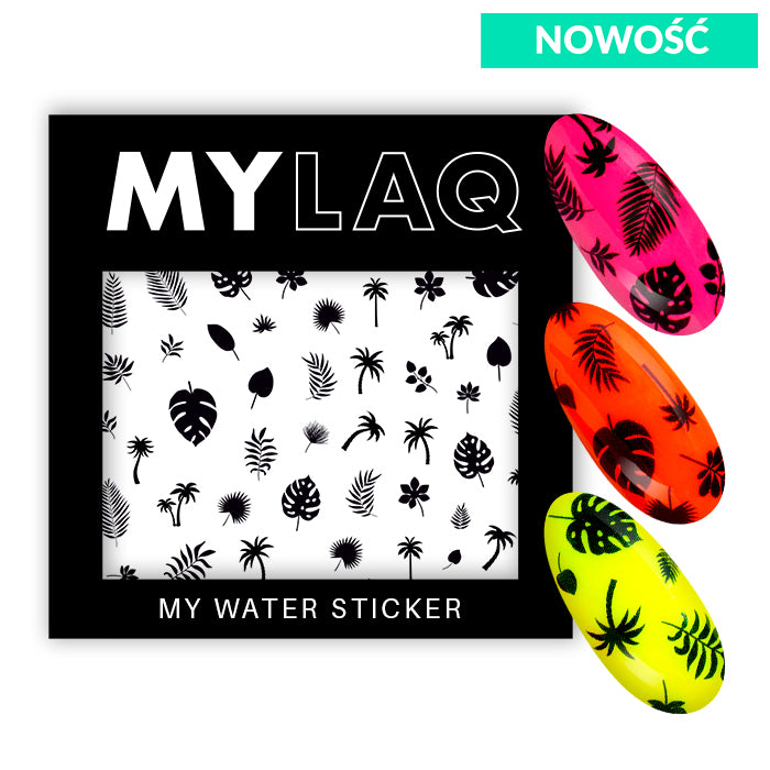 Naklejki Na Paznokcie Monstery My Summer Plants Sticker