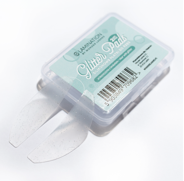 Wonder Lashes Glitter Pads - Silikonowe Płatki Do Rzęs