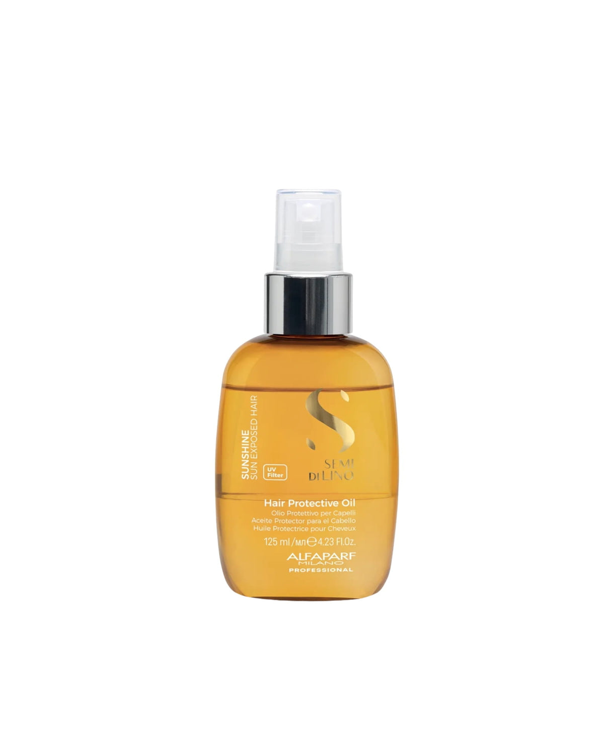 Alfaparf Milano Alfaparf Milano Semi Di Lino Befor/After - Sun Hair Protective Oil - Odżywczy Dwufazowy Olejek Do Włosów Przed/Po Promieniowaniu Słonecznym, 125ml — Składniki i ocena