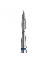 Staleks Frez Diamentowy Płomyk Ostry Niebieski 1,6/8mm 1szt