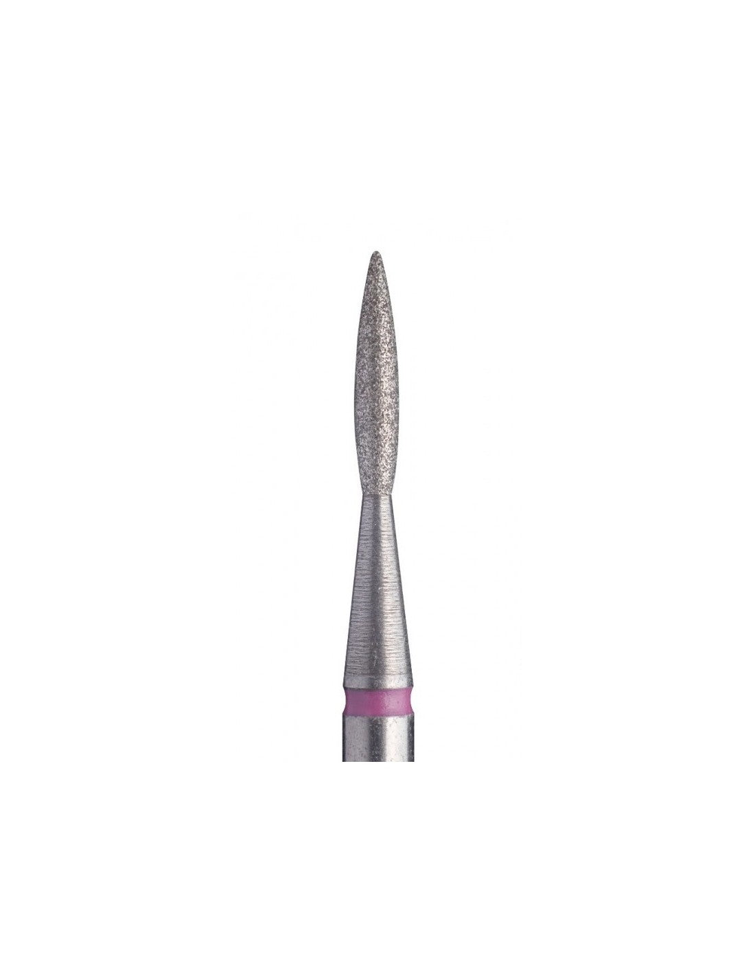 Staleks Frez Diamentowy Płomyk Ostry Czerwony 1,6/8mm 1szt