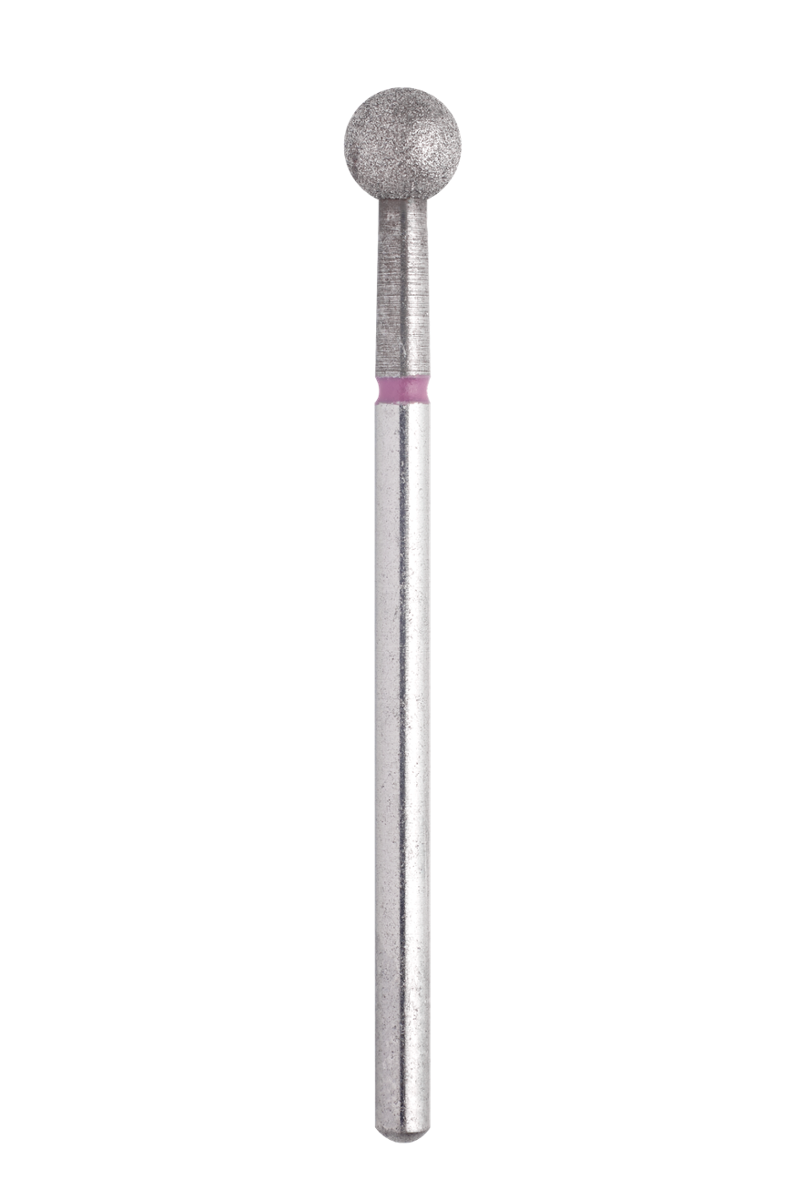 Staleks Frez Diamentowy Kulka 5mm Czerwona