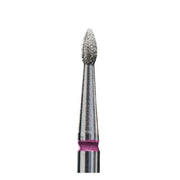 Staleks Frez Diamentowy Oliwka Ostra Czerwona 1,8/4mm 6szt