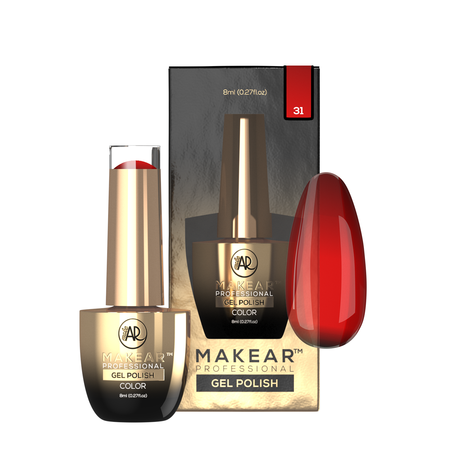 Makear Lakier Hybrydowy 31 Spice Secret 8ml