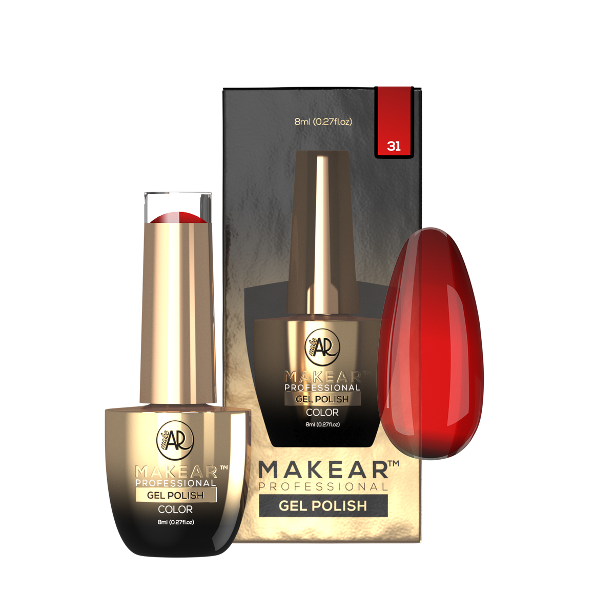 MAKEAR Makear Lakier Hybrydowy 31 Spice Secret 8ml