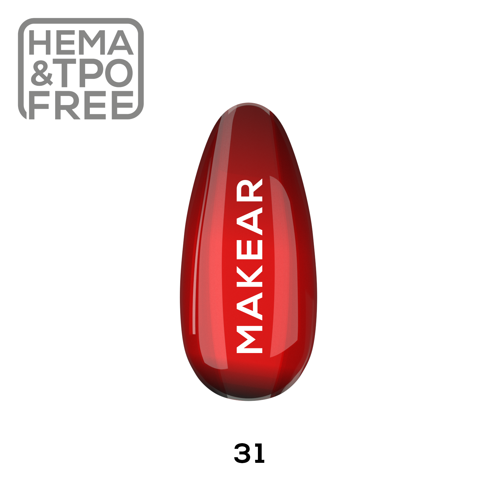 Makear Lakier Hybrydowy 31 Spice Secret 8ml