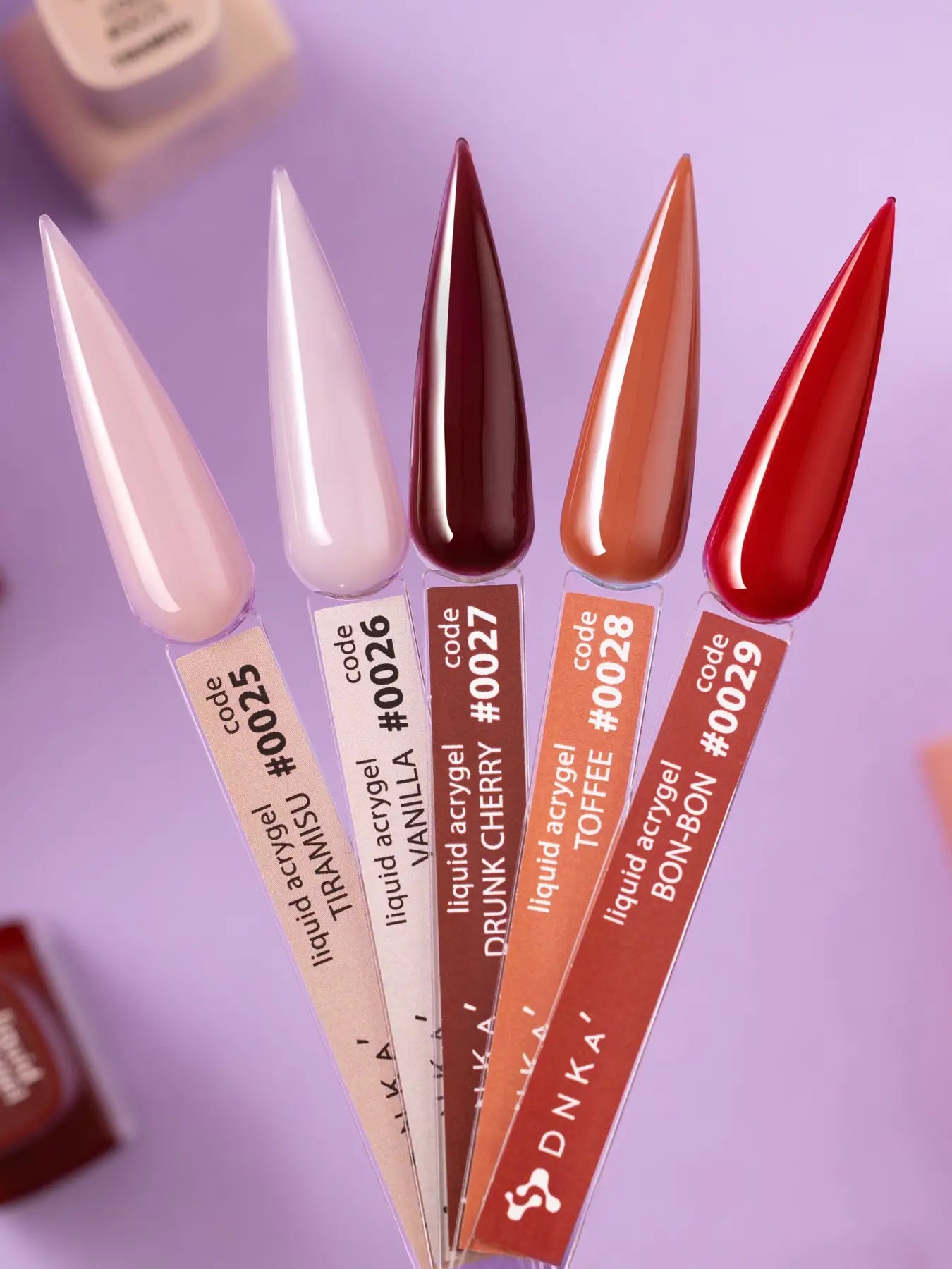 DNKa Liquid Acrygel Płynny Żel Wzmacniający Płytkę #0025 Tiramisu 12ml