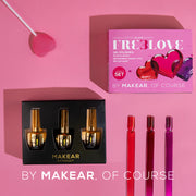 Makear Zestaw Freelove - 3x Lakier Hybrydowy 8ml