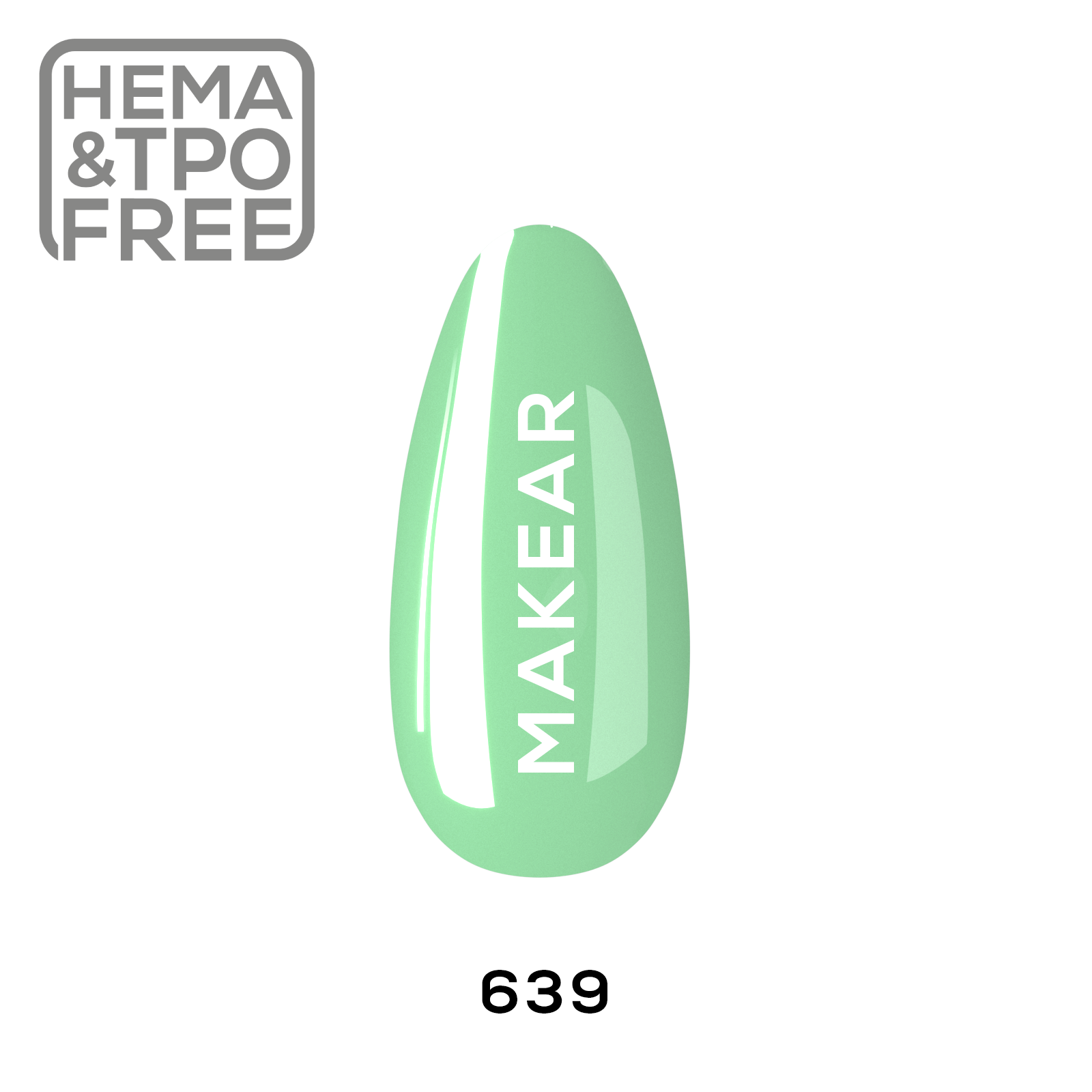 Makear Lakier Hybrydowy 639 Regular 8Ml