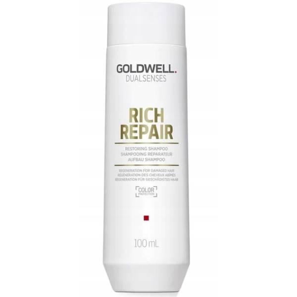 Goldwell Goldwell Dualsenses Rich Repair Szampon Odbudowujący Do Włosów Zniszczonych 100 Ml — Inhaltsstoffe i ocena