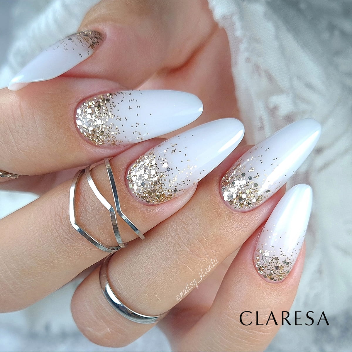 Claresa - Builder Gel Milky Pink 15 g
