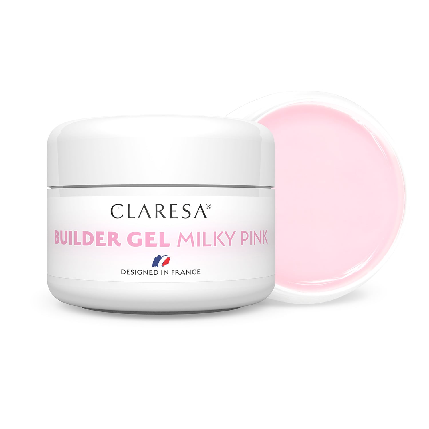 Claresa - Builder Gel Milky Pink 15 g