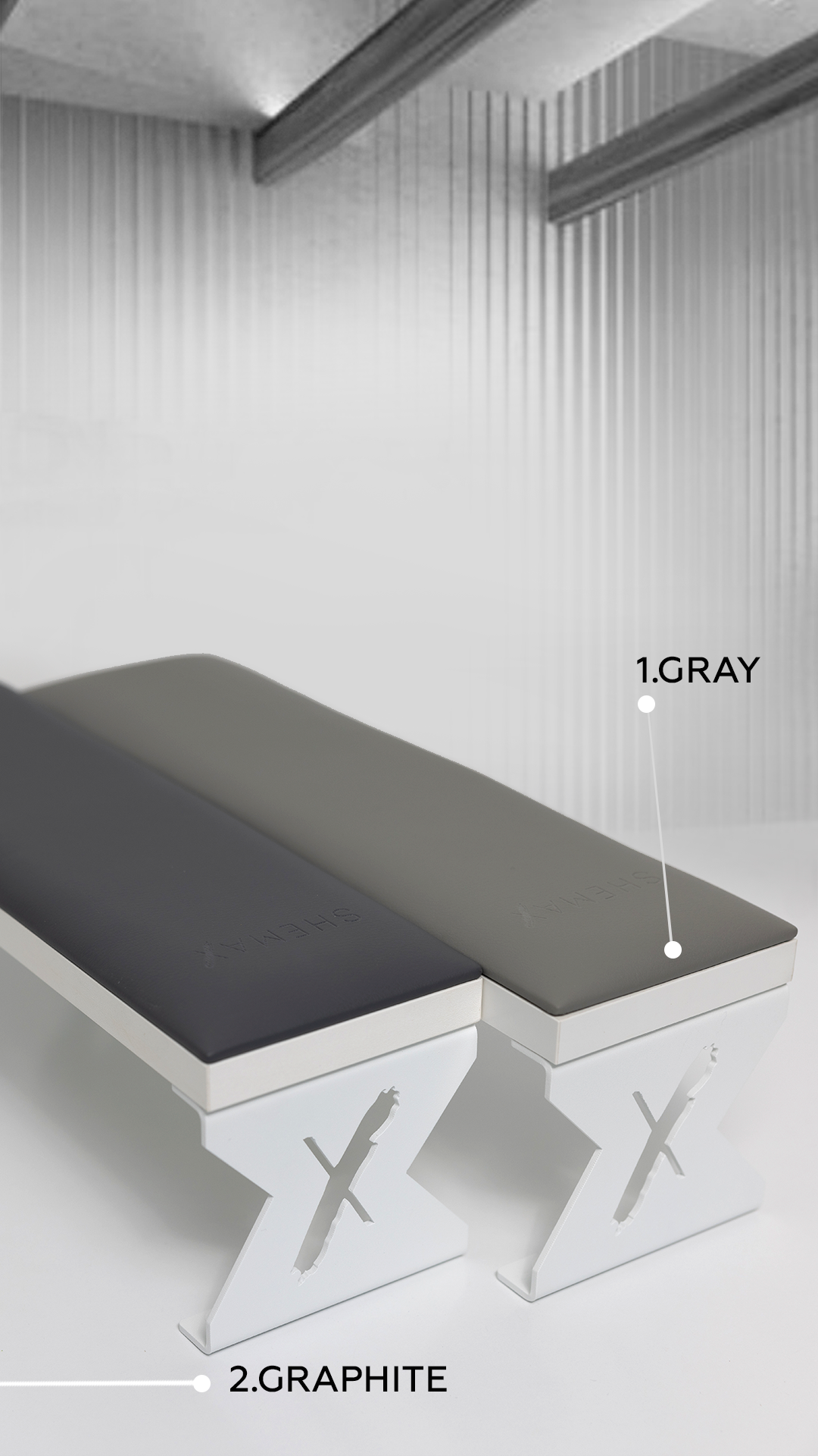Shemax Luxury Podstawka Do Rąk Grey