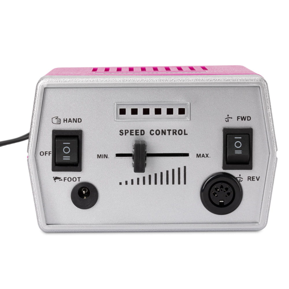 Frezarka Do Paznokci 40W Z Kompletem Frezów JD700 Ciemny Różowy Dark Pink