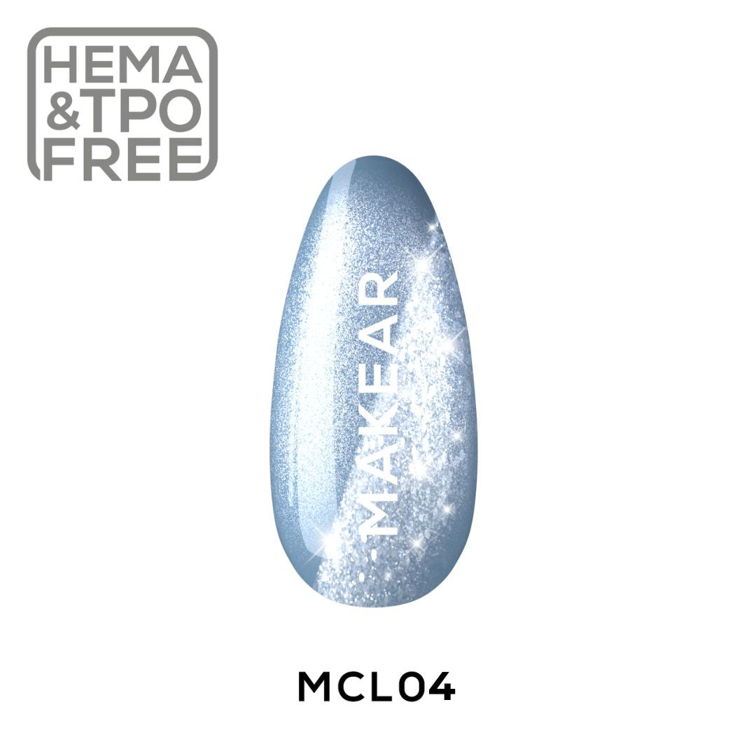 Makear Lakier Hybrydowy MCL04 Furry Blue 8 ml