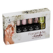 Victoria Vynn Zestaw Lakierów Hybrydowych Forget-Me-Nude 404-407 + 5 Oils Complex 9 ml Gratis