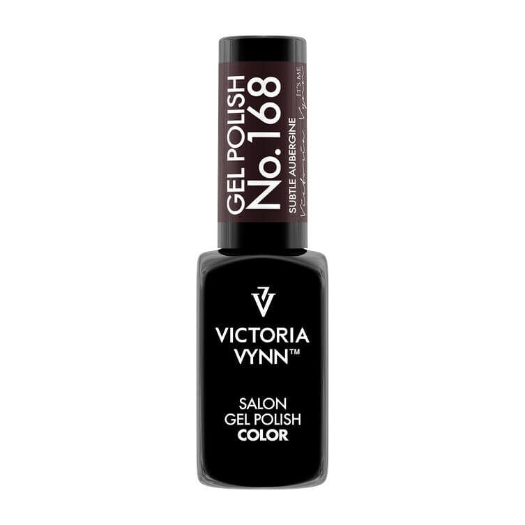 Gel Polish 168 Subtle Aubergine 8ml