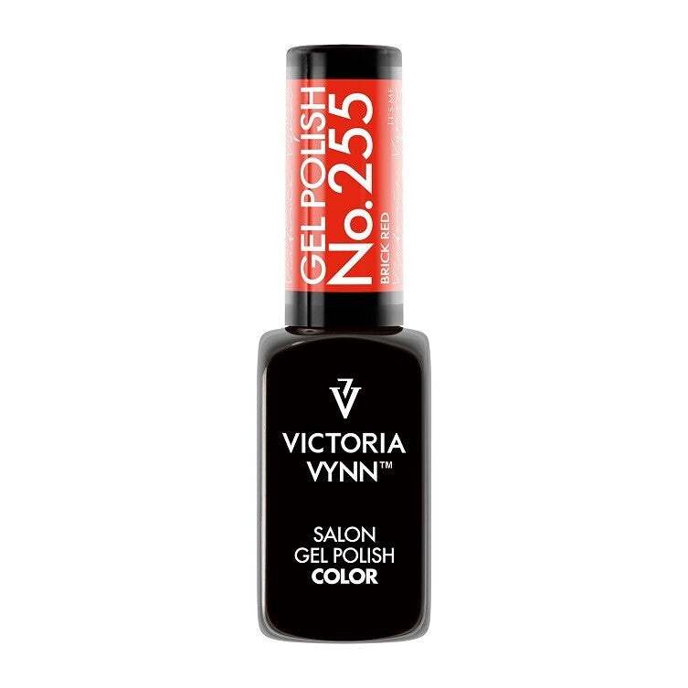 Gel Polish 255 Brick Red 8ml
