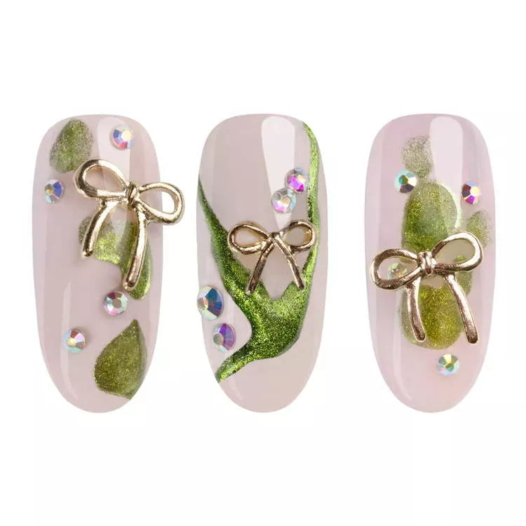 NeoNail Ozdoba 3D – Gold Bows
