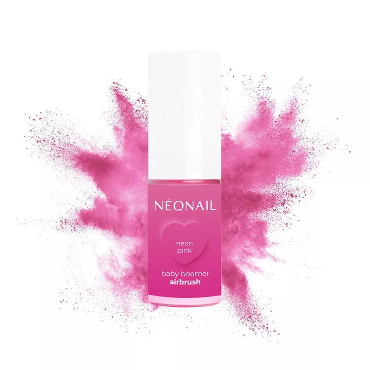 NeoNail Pyłek Do Paznokci Baby Boomer Airbrush Neon Pink 5g