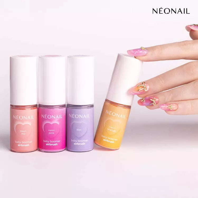 NeoNail Pyłek Do Paznokci Baby Boomer Airbrush Neon Orange 5g