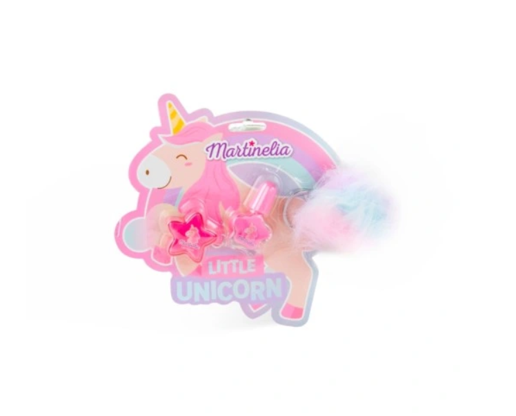 Martinelia Little Unicorn Key Chain Set Zestaw Lakier Do Paznokci + Błyszczyk + Breloczek
