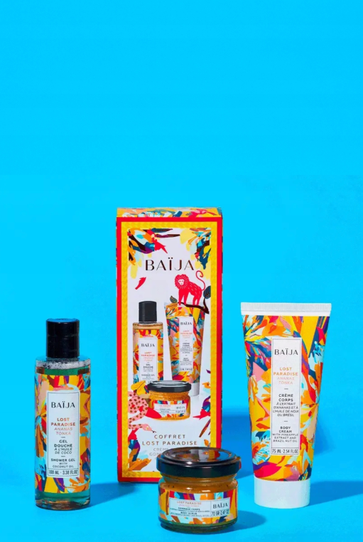 Baija Body Ritual Gift Set Lost Paradise Zestaw Prezentowy Lost Paradise (Żel, Peeling, Balsam)