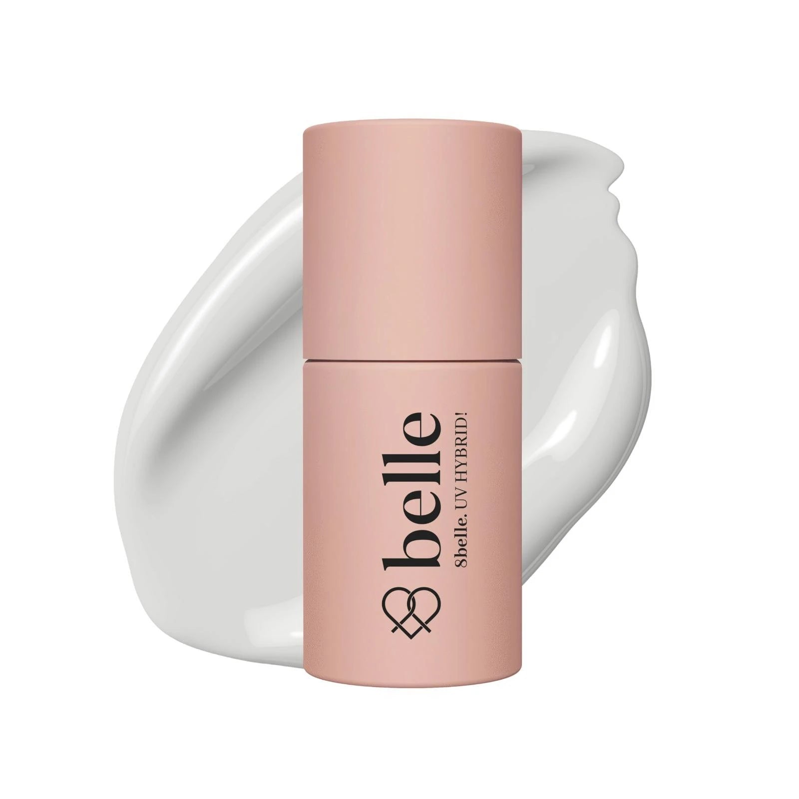 8belle Lakier Hybrydowy Hybrid Gel Polish 044 Oat Milk 7ml