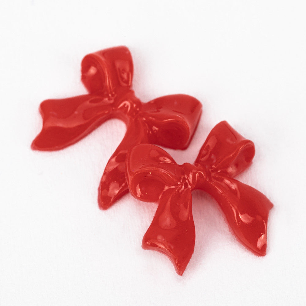 Molly Nails Ozdoby Do Paznokci Kokardki 3D Czerwone 100 Szt