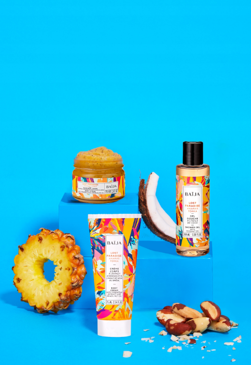 Baija Body Ritual Gift Set Lost Paradise Zestaw Prezentowy Lost Paradise (Żel, Peeling, Balsam)
