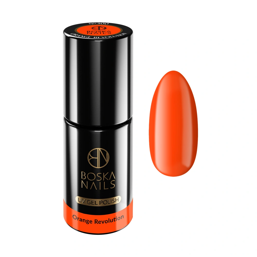 Boska Nails Lakier Hybrydowy Divine Orange Revolution No 300 6ml