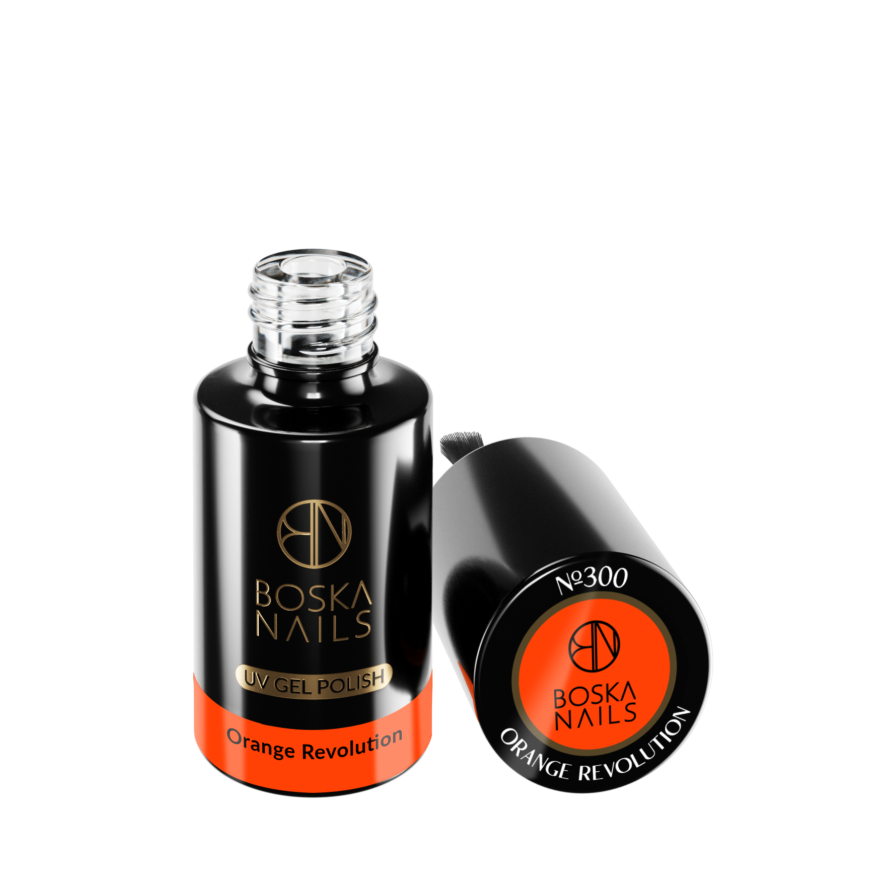 Boska Nails Lakier Hybrydowy Divine Orange Revolution No 300 6ml