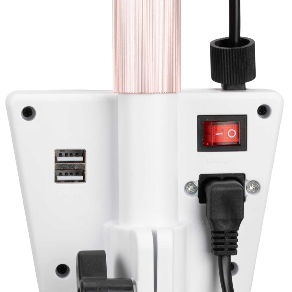 Lampa Kosmetyczna LED Łuk 45W Podłogowa Bezcieniowa Biała HQ-U28