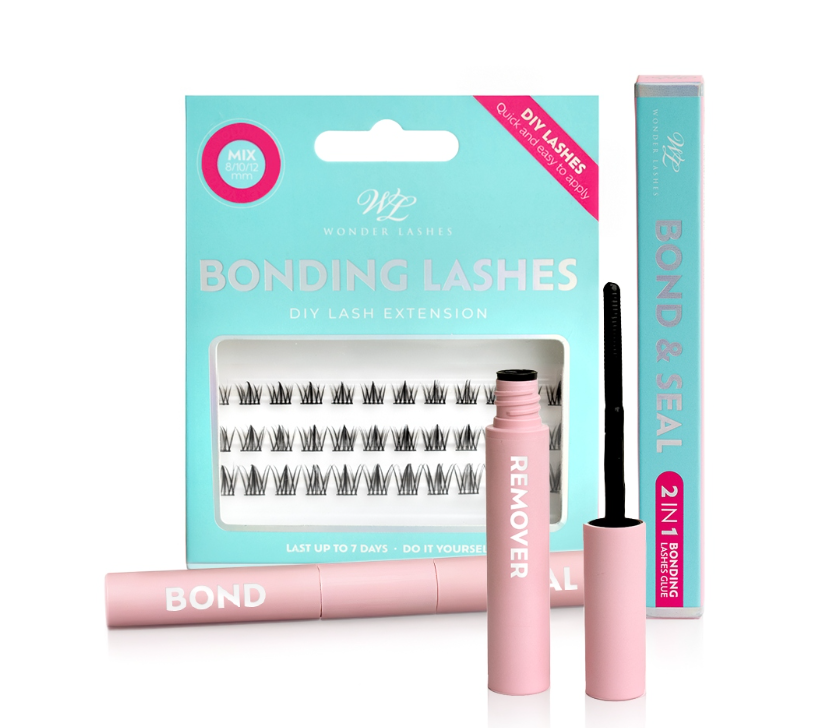 Wonder Lashes Bonding Lashes - Zestaw Do Rzęs Bondingowych Kim Effect Mix