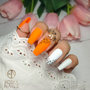 Boska Nails Lakier Hybrydowy Divine Orange Revolution No 300 6ml