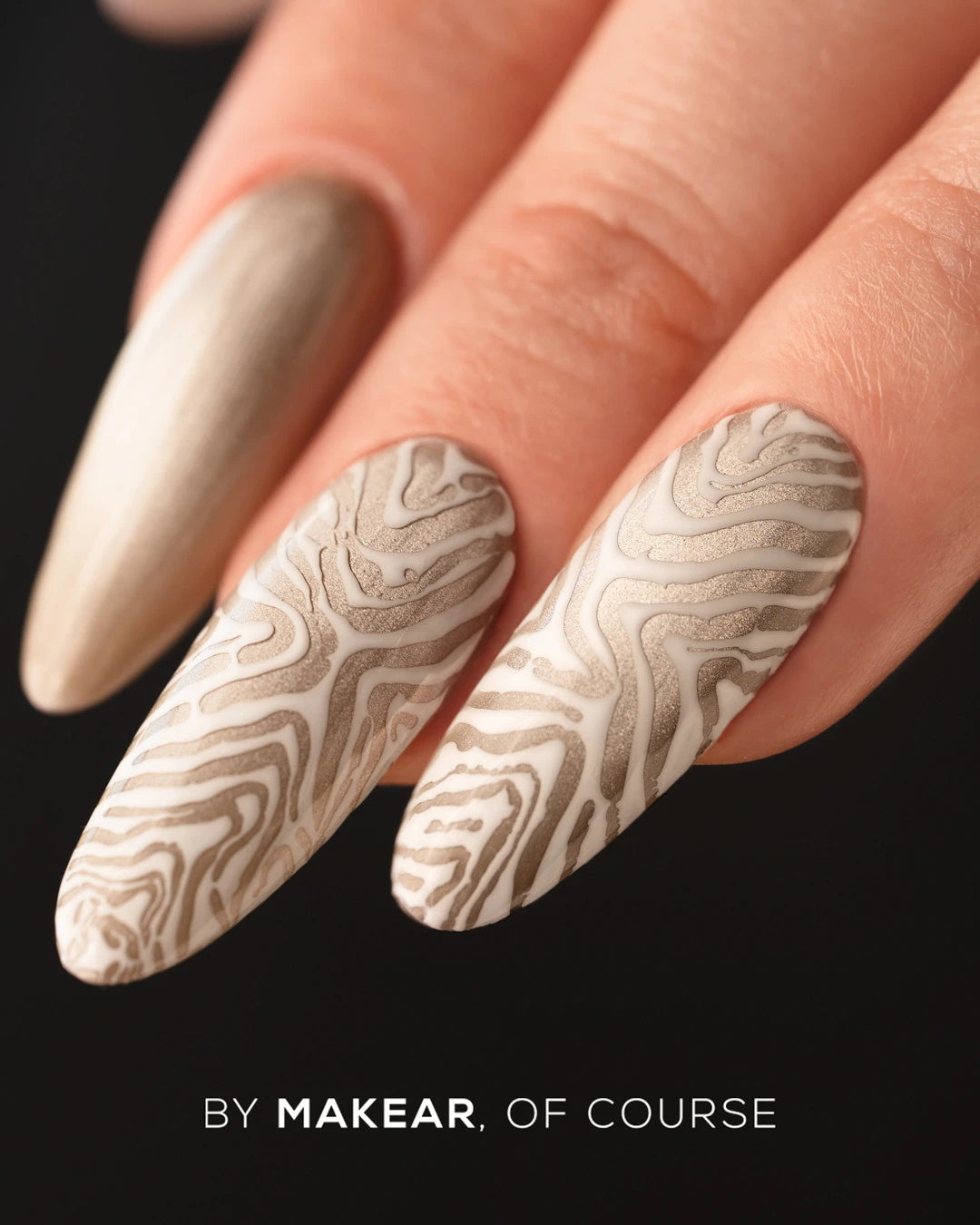 Makear Żel Do Zdobień Scratch Gel White SG02 5 ml