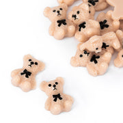 Molly Nails Ozdoby Do Paznokci Misie 3D Brązowe 20 Szt