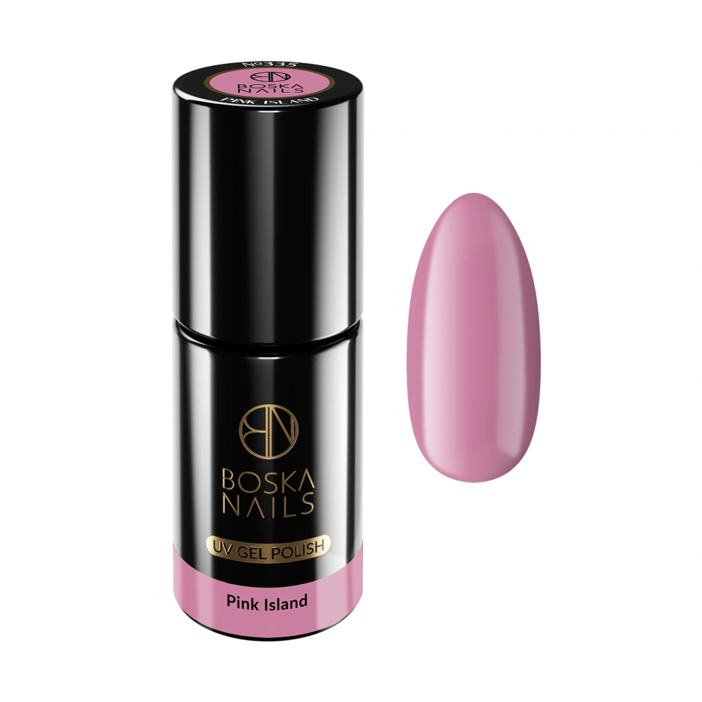 Boska Nails Lakier Hybrydowy Divine Pink Island No 335 6ml