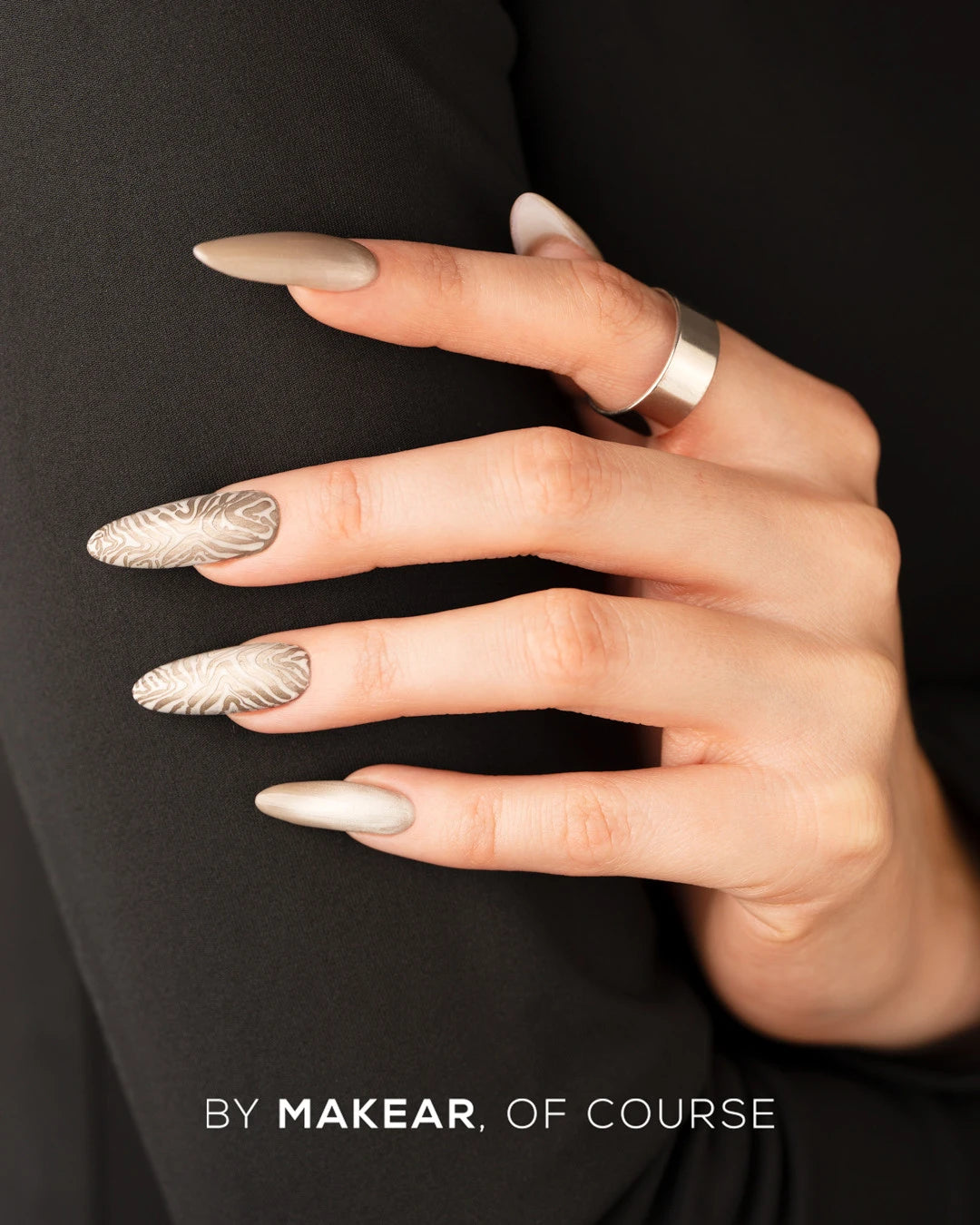 Makear Żel Do Zdobień Scratch Gel White SG02 5 ml