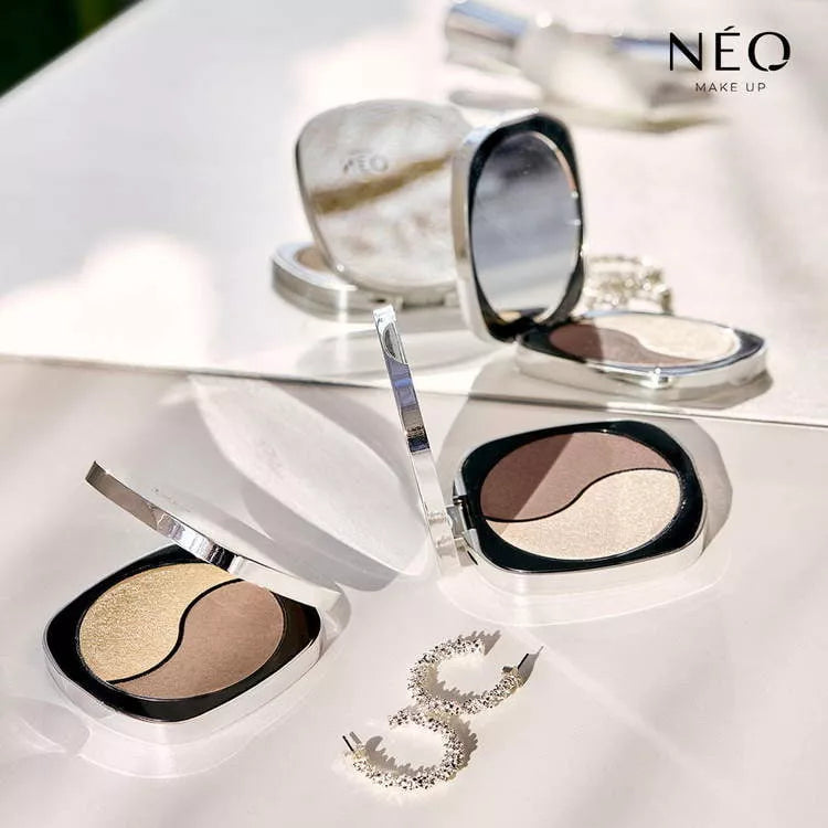 Neo Make Up Puder Brązująco-Rozświetlający: 01 Hot Chocolate