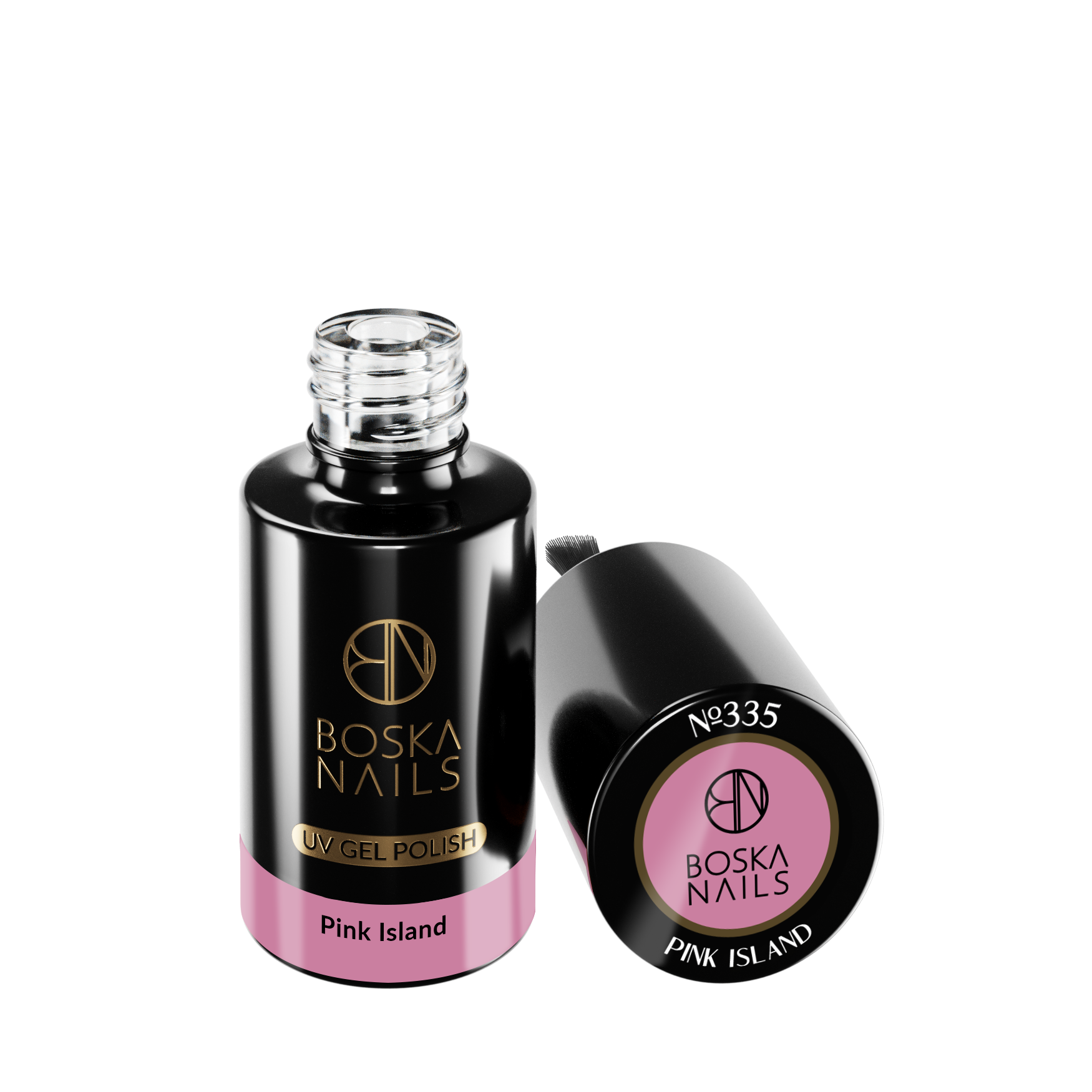 Boska Nails Lakier Hybrydowy Divine Pink Island No 335 6ml