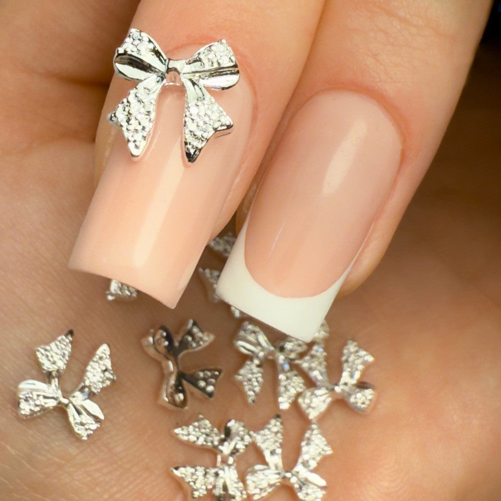 Molly Nails Ozdoby Do Paznokci Kokardki 3D Nr 3 10 Szt