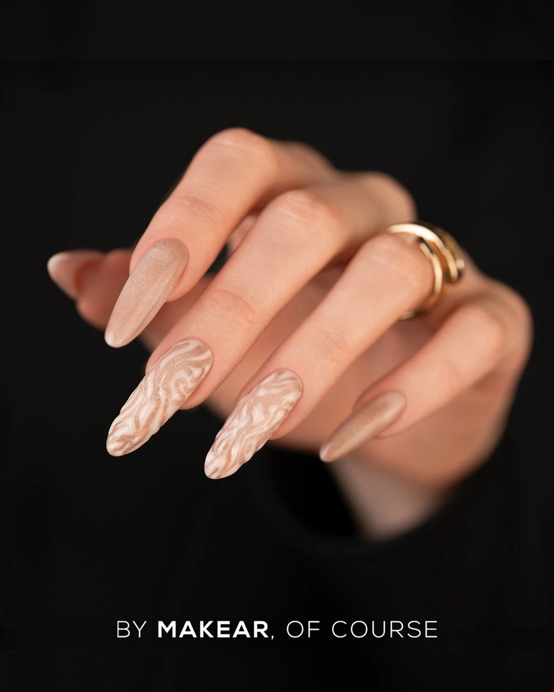 Makear Żel Do Zdobień Scratch Gel Beige SG03 5 ml