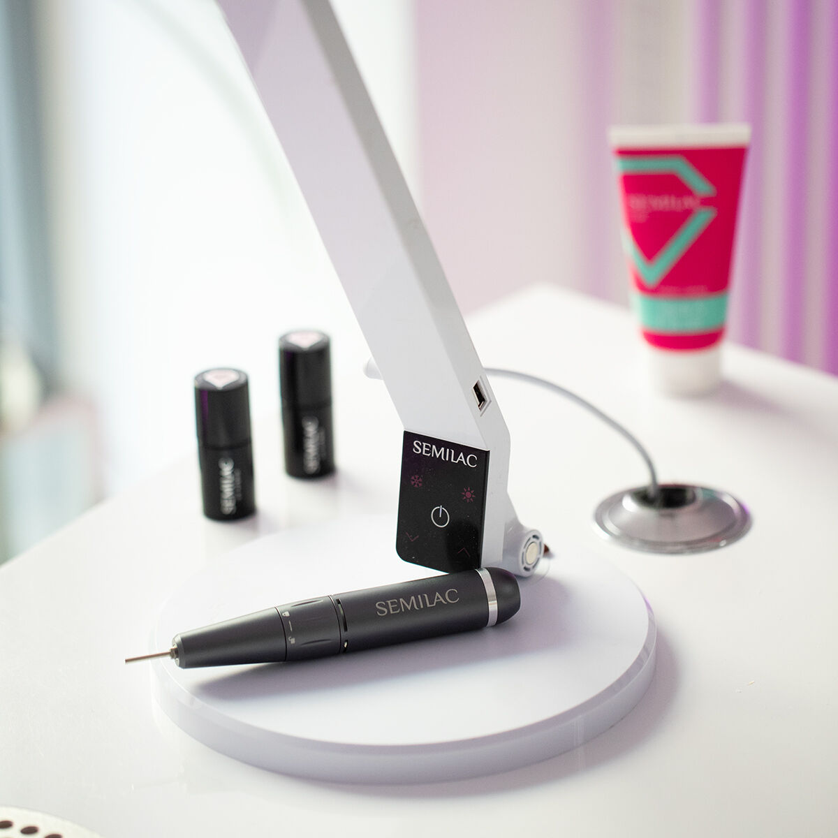 Semilac Frezarka Do Paznokci Mini Pen Black Edition