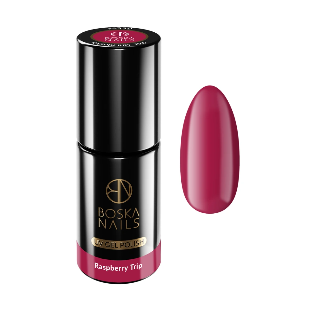 Boska Nails Lakier Hybrydowy Divine Raspberry Trip No 339 6ml