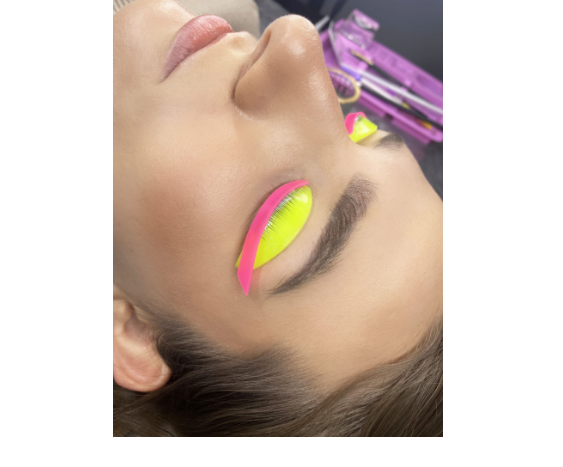 Wonder Lashes Kompensatory/Nakładki Na Wałeczki Do Laminacji Różowe