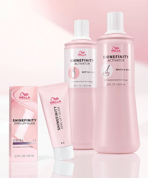 Wella Aktywator Do Farb Demipermanentnych Shinefinity  Do Aplikacji Butelką 1000 Ml