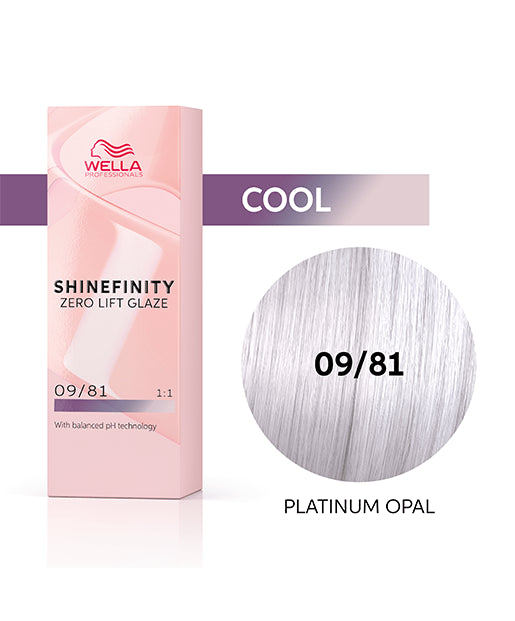 Wella Farba Shinefinity 09/81 Pearl Demipermanentna, 60 Ml